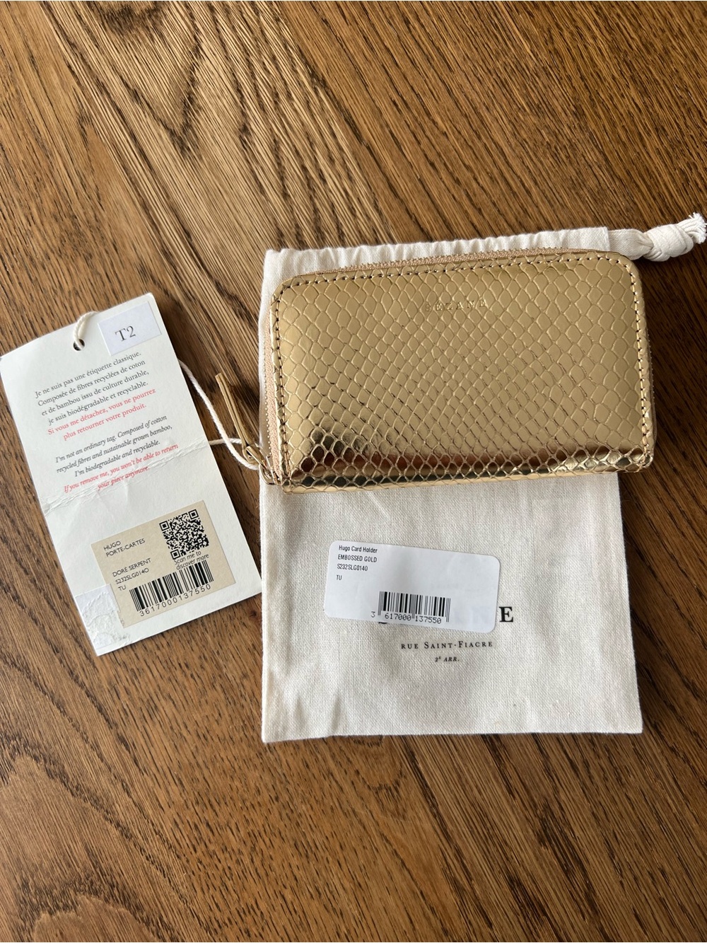 Sezane Hugo Card Holder wallet